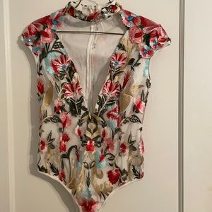 Banjul Embroidered Bodysuit